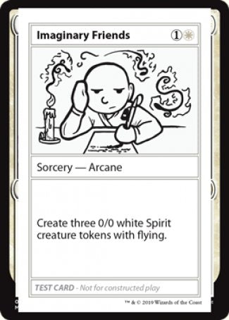 Imaginary Friends (2021 Edition) [Mystery Booster Playtest Cards] | Gamers Paradise