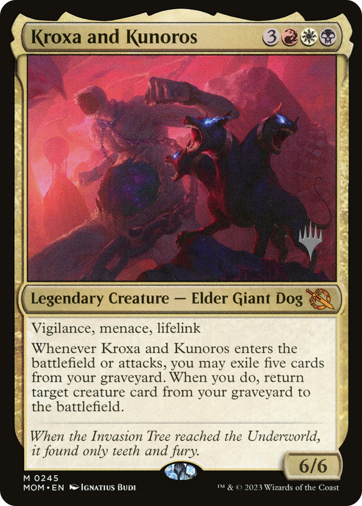 Kroxa and Kunoros (Promo Pack) [March of the Machine Promos] | Gamers Paradise