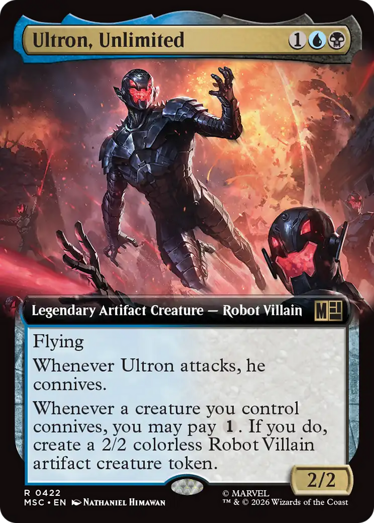 Ultron, Unlimited (Extended Art) [Marvel Super Heroes Commander] | Gamers Paradise