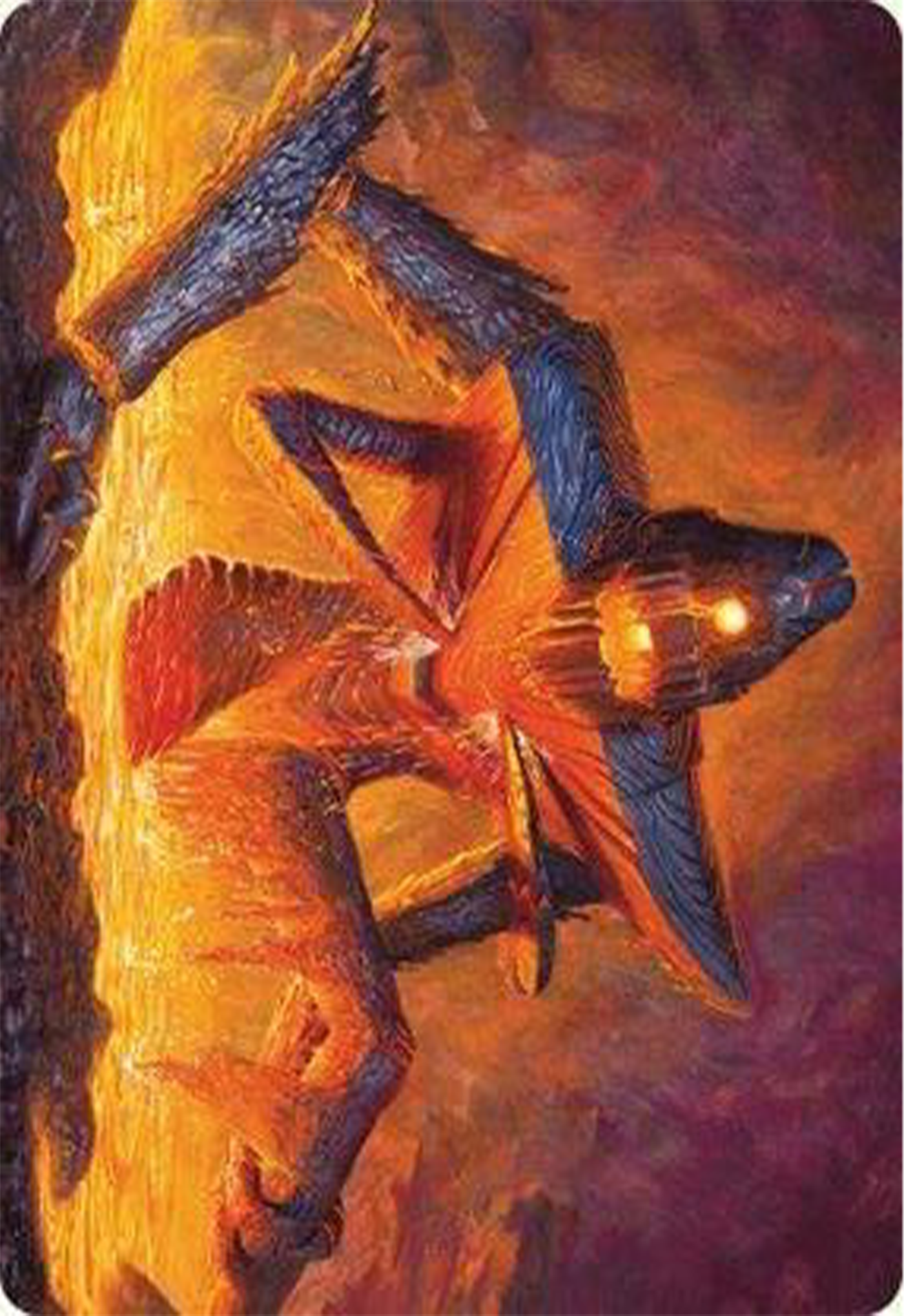 Molten Gatekeeper Art Card [Modern Horizons 3 Art Series] | Gamers Paradise