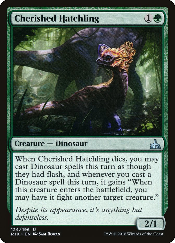Cherished Hatchling [Rivals of Ixalan] | Gamers Paradise