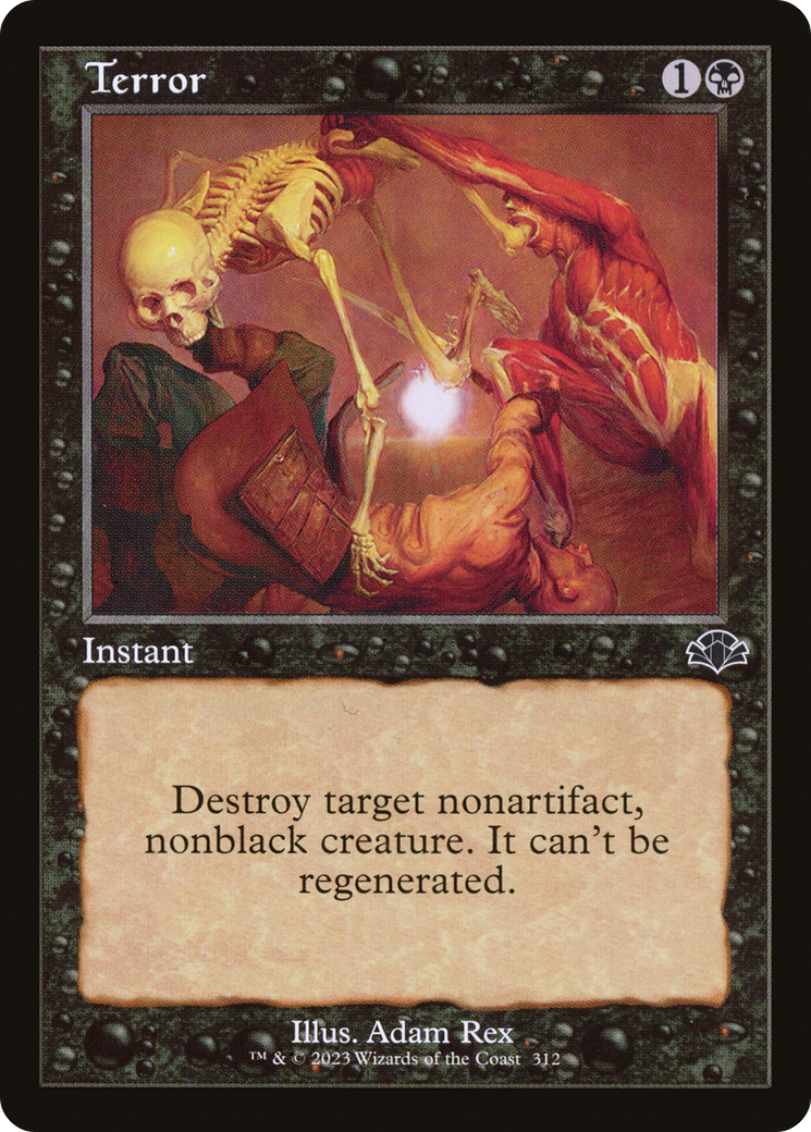 Terror (Retro) [Dominaria Remastered] | Gamers Paradise
