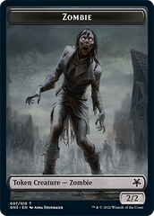 Zombie // Angel Double-Sided Token [Game Night: Free-for-All Tokens] | Gamers Paradise