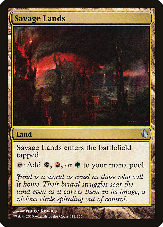 Savage Lands [Commander 2013] | Gamers Paradise