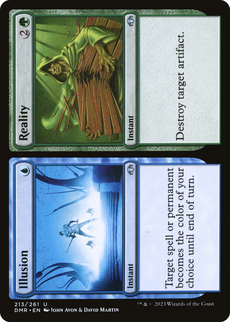 Illusion // Reality [Dominaria Remastered] | Gamers Paradise