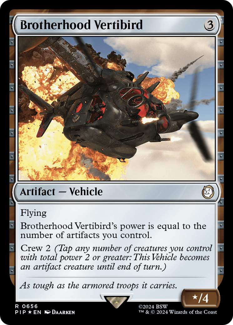 Brotherhood Vertibird (Surge Foil) [Fallout] | Gamers Paradise