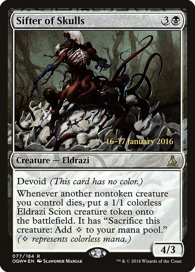Sifter of Skulls [Oath of the Gatewatch Prerelease Promos] | Gamers Paradise