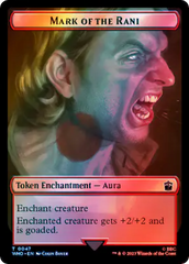Human (0037) // Mark of the Rani Double-Sided Token (Surge Foil) [Doctor Who Tokens] | Gamers Paradise
