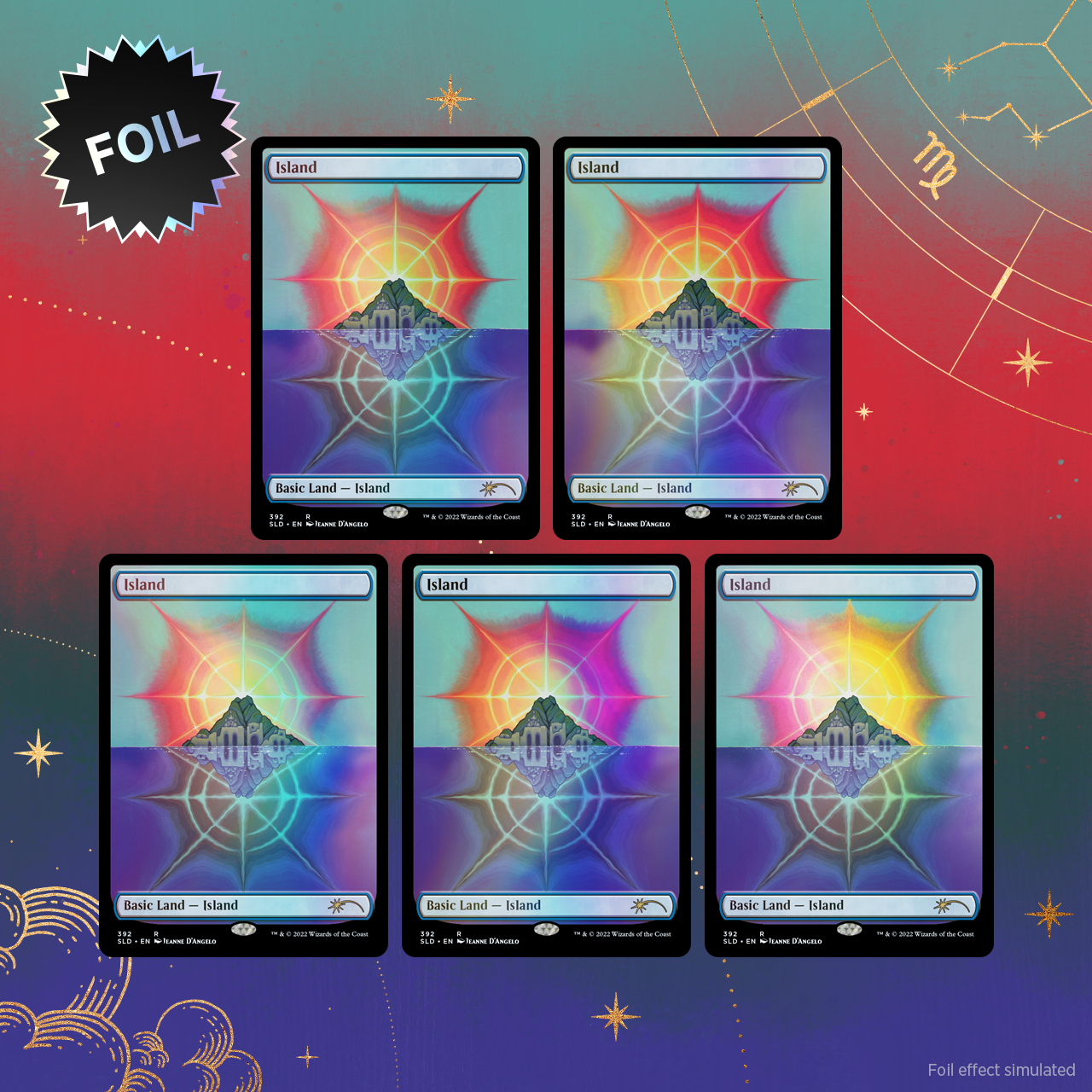 Secret Lair: Drop Series - The Astrology Lands (Virgo - Foil Edition) | Gamers Paradise