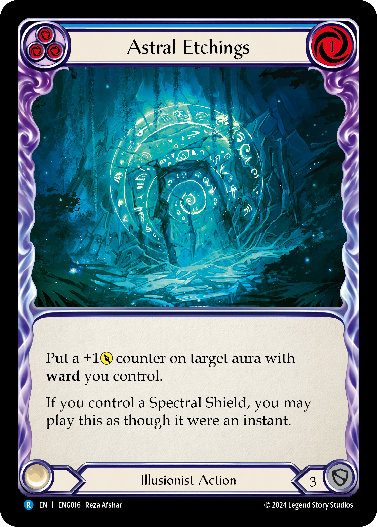Astral Etchings [ENG016] (Part the Mistveil Enigma Blitz Deck) | Gamers Paradise