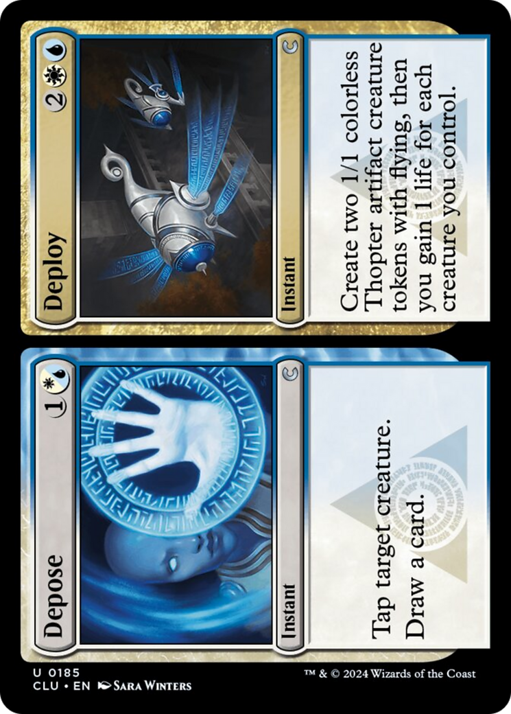 Depose // Deploy [Ravnica: Clue Edition] | Gamers Paradise