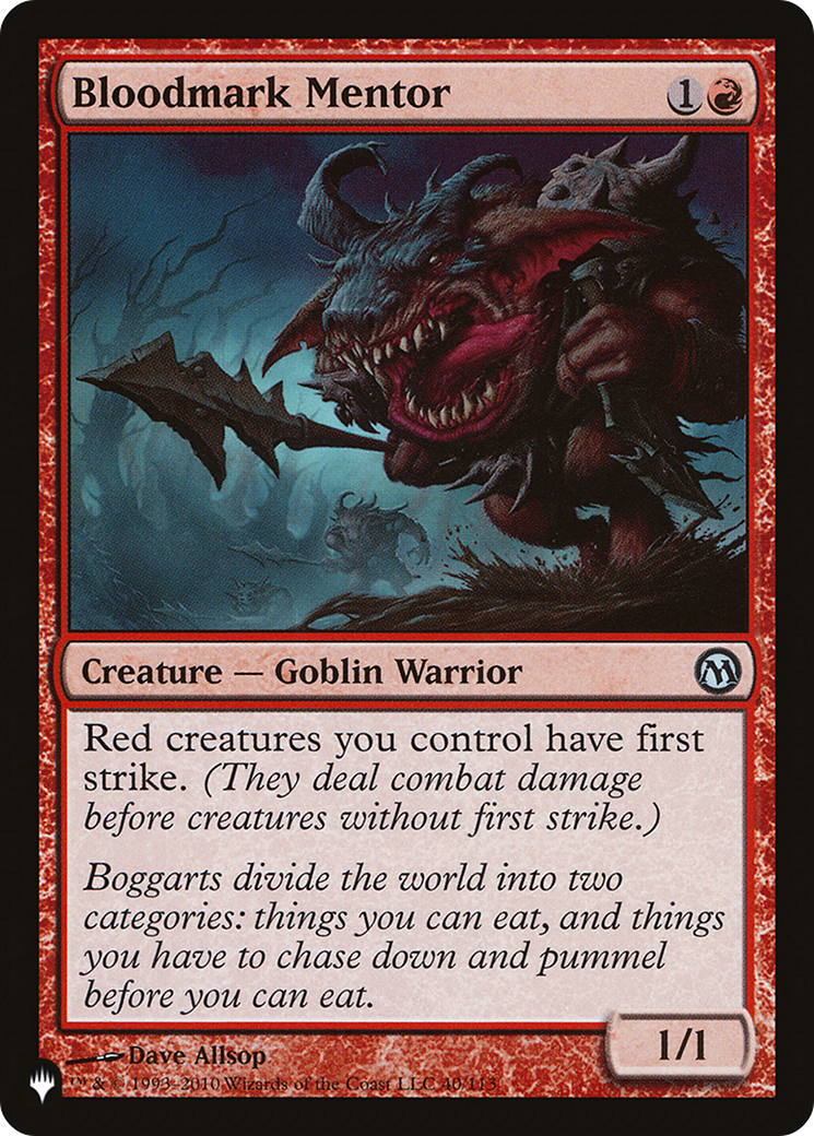 Bloodmark Mentor [The List Reprints] | Gamers Paradise