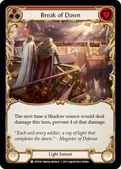 Break of Dawn (Red) [DTD100] (Dusk Till Dawn)  Rainbow Foil | Gamers Paradise