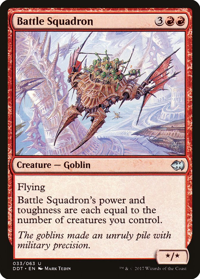 Battle Squadron [Duel Decks: Merfolk vs. Goblins] | Gamers Paradise
