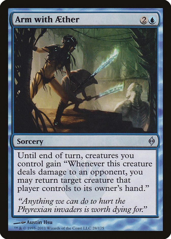 Arm with Aether [New Phyrexia] | Gamers Paradise