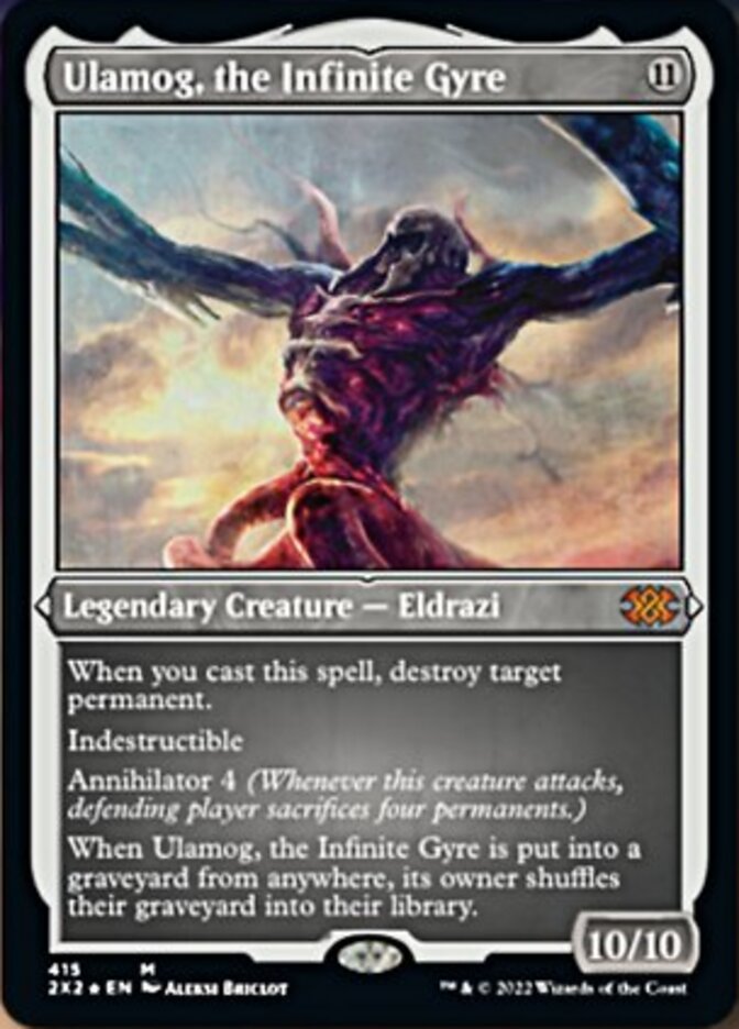 Ulamog, the Infinite Gyre (Foil Etched) [Double Masters 2022] | Gamers Paradise