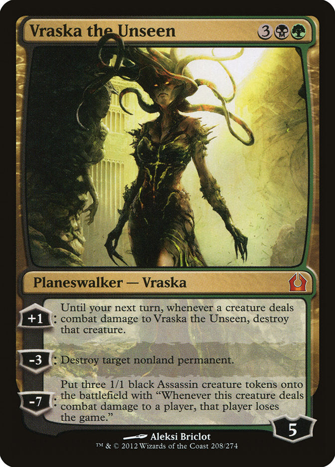 Vraska the Unseen [Return to Ravnica] | Gamers Paradise