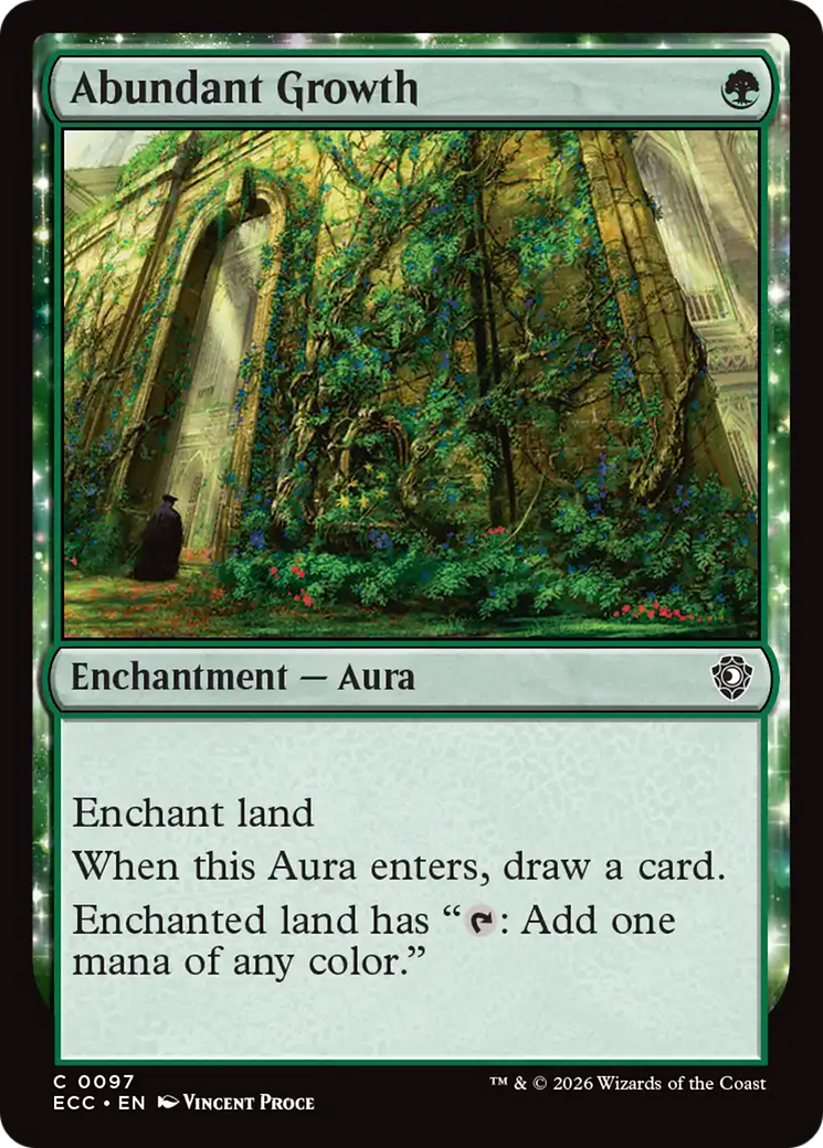 Abundant Growth [Lorwyn Eclipsed Commander] | Gamers Paradise