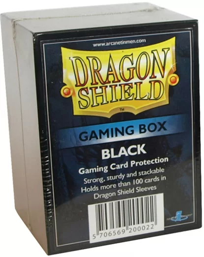 Dragon Shield: Strongbox - Black (Gaming Box) | Gamers Paradise