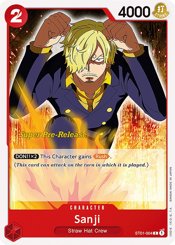 Sanji [Super Pre-Release Starter Deck: Straw Hat Crew] | Gamers Paradise