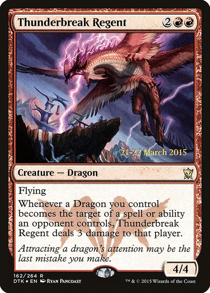 Thunderbreak Regent [Dragons of Tarkir Prerelease Promos] | Gamers Paradise