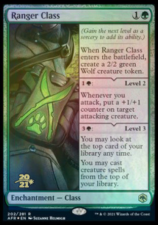 Ranger Class [Dungeons & Dragons: Adventures in the Forgotten Realms Prerelease Promos] | Gamers Paradise