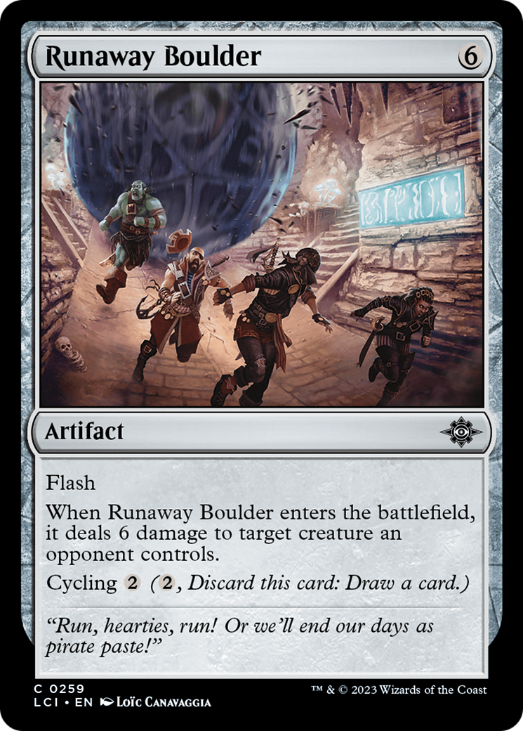 Runaway Boulder [The Lost Caverns of Ixalan] | Gamers Paradise