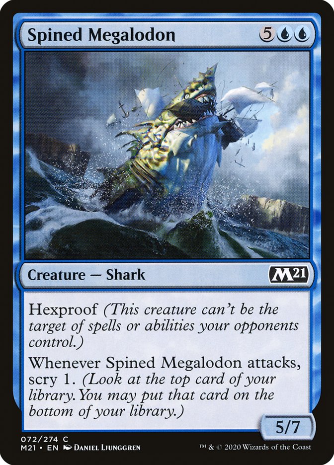 Spined Megalodon [Core Set 2021] | Gamers Paradise
