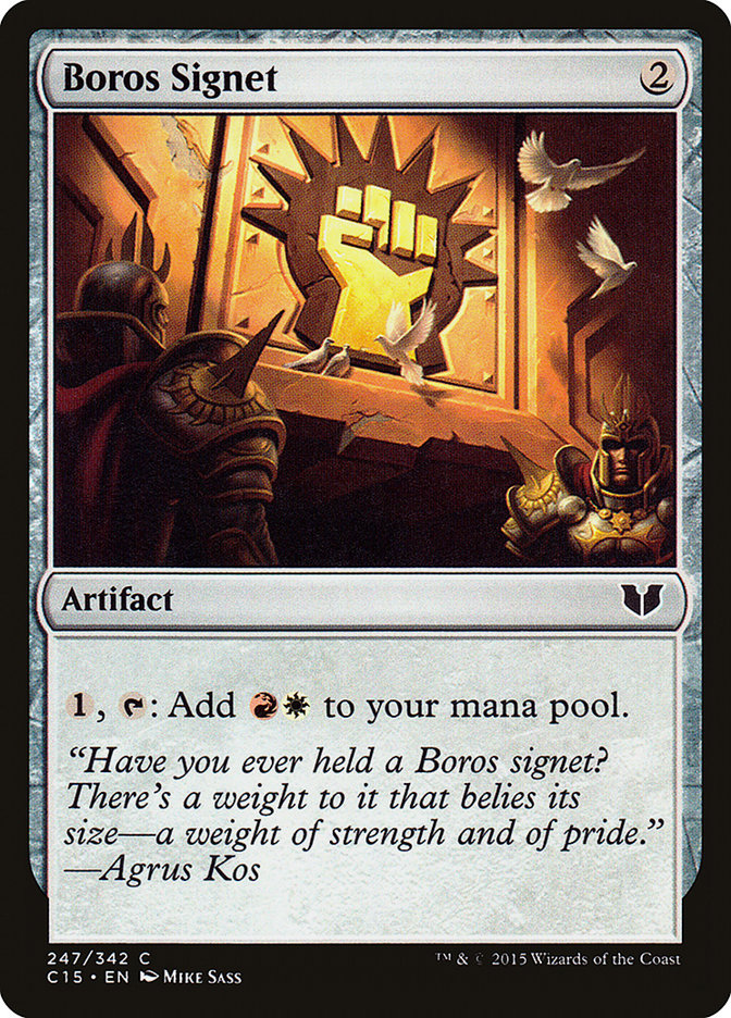 Boros Signet [Commander 2015] | Gamers Paradise
