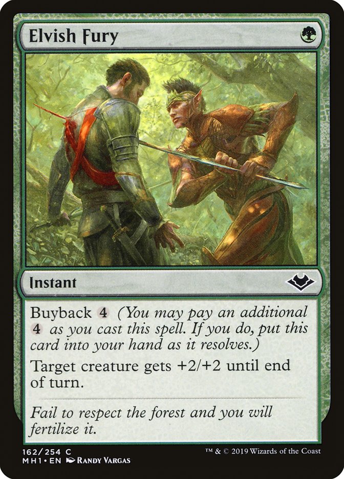 Elvish Fury [Modern Horizons] | Gamers Paradise