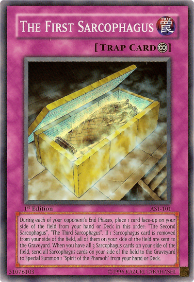 The First Sarcophagus [AST-101] Super Rare | Gamers Paradise