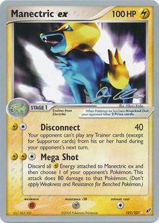 Manectric ex (101/107) (Mewtrick - Jason Klaczynski) [World Championships 2006] | Gamers Paradise