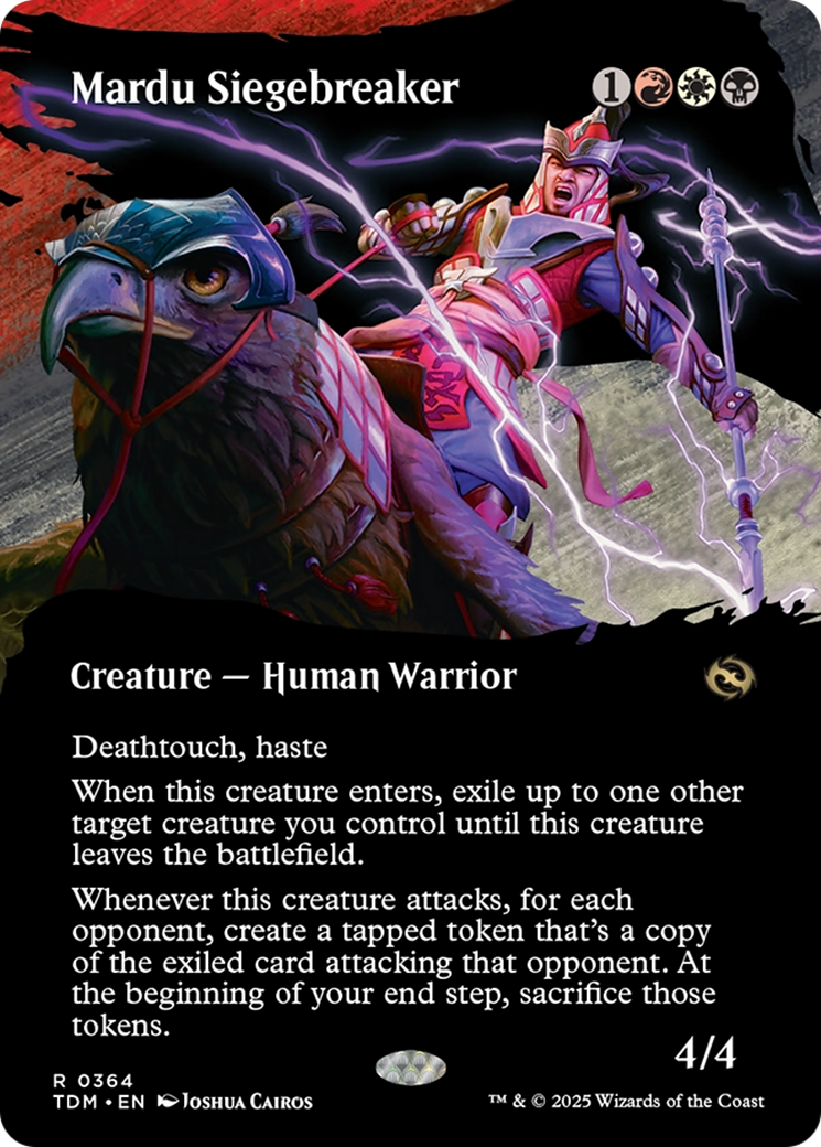 Mardu Siegebreaker (Borderless) [Tarkir: Dragonstorm] | Gamers Paradise