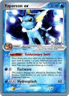 Vaporeon ex (110/113) (Eeveelutions - Jimmy Ballard) [World Championships 2006] | Gamers Paradise