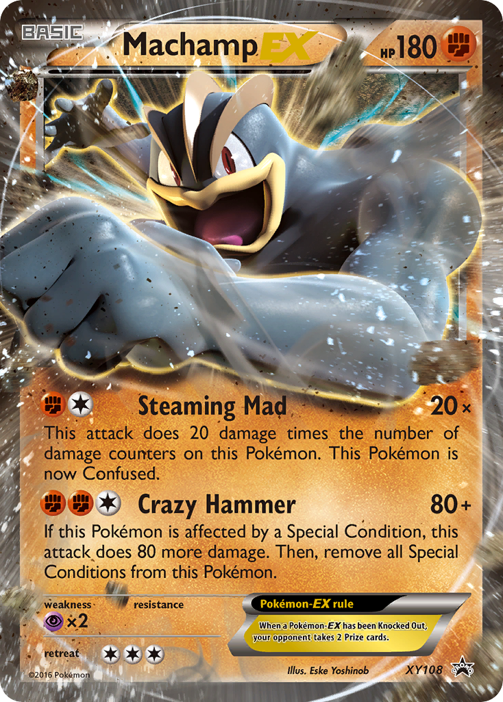 Machamp EX (XY108) [XY: Black Star Promos] | Gamers Paradise