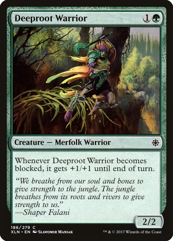 Deeproot Warrior [Ixalan] | Gamers Paradise