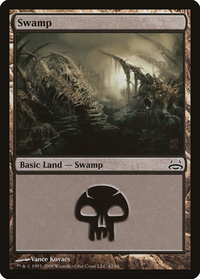 Swamp (62) [Duel Decks: Divine vs. Demonic] | Gamers Paradise