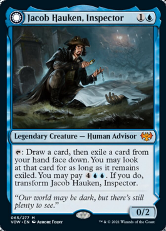 Jacob Hauken, Inspector // Hauken's Insight [Innistrad: Crimson Vow] | Gamers Paradise