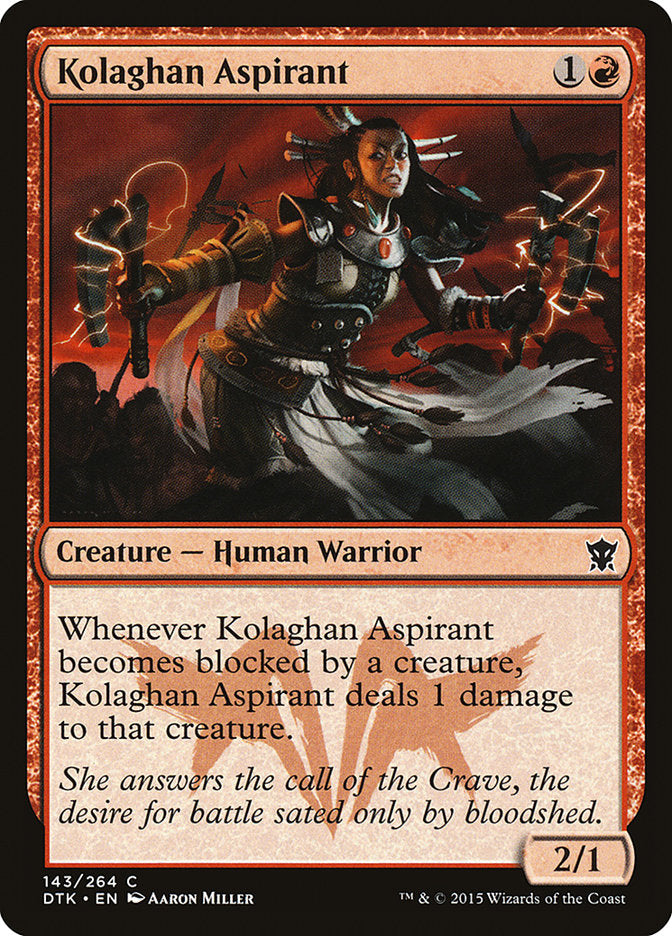 Kolaghan Aspirant [Dragons of Tarkir] | Gamers Paradise