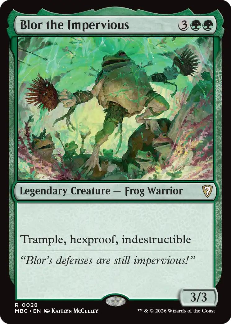 Blor the Impervious [Mystery Booster: Commander Edition] | Gamers Paradise