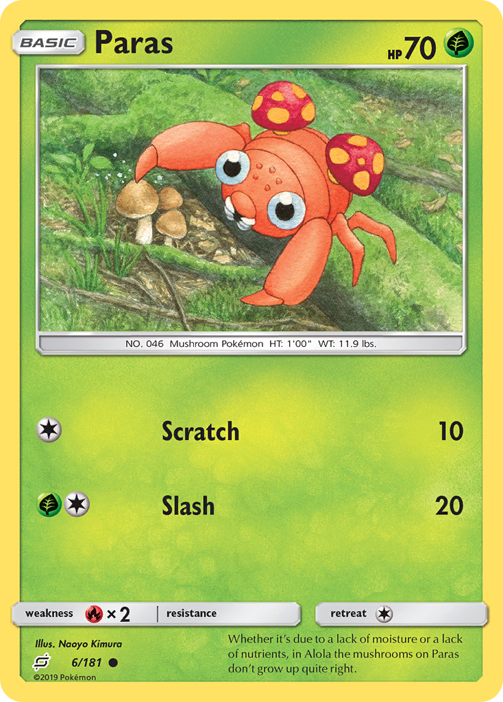 Paras (6/181) [Sun & Moon: Team Up] | Gamers Paradise