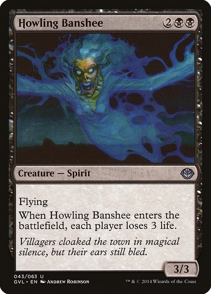 Howling Banshee (Garruk vs. Liliana) [Duel Decks Anthology] | Gamers Paradise