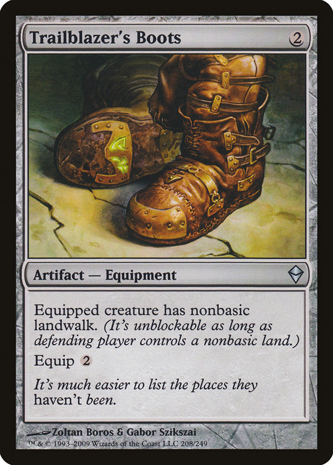 Trailblazer's Boots [Zendikar] | Gamers Paradise