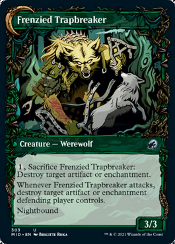 Outland Liberator // Frenzied Trapbreaker (Showcase Equinox) [Innistrad: Midnight Hunt] | Gamers Paradise
