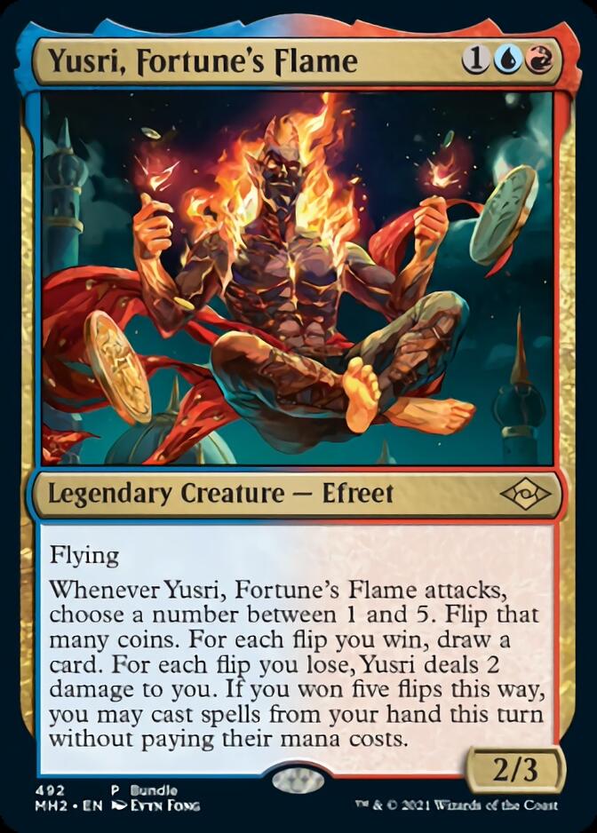 Yusri, Fortune's Flame (Bundle) [Modern Horizons 2] | Gamers Paradise