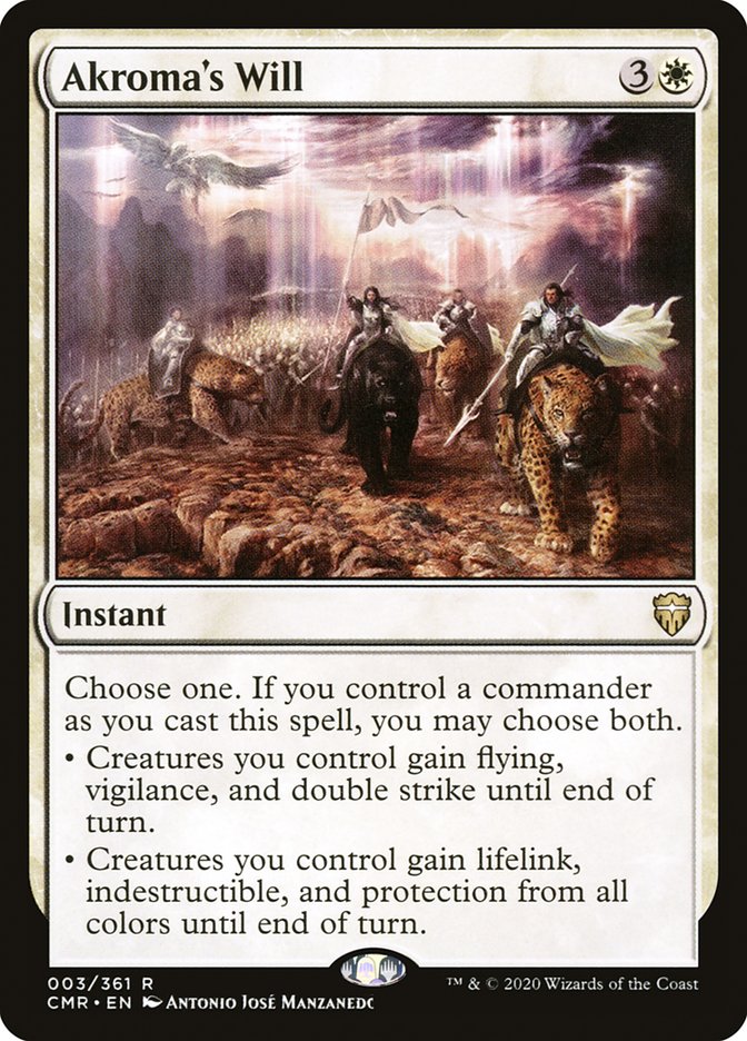 Akroma's Will [Commander Legends] | Gamers Paradise