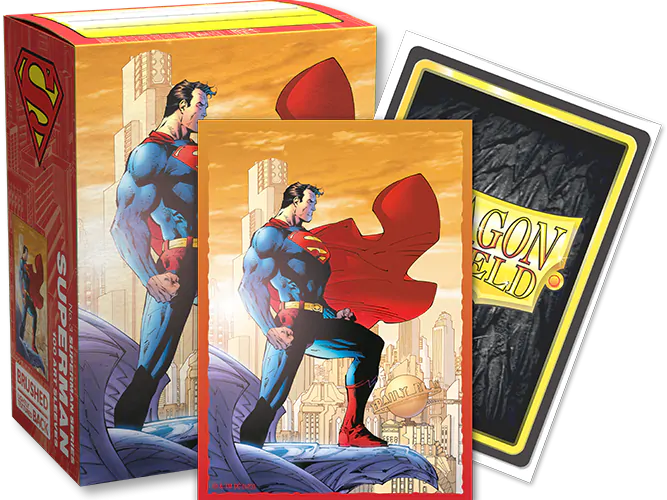Dragon Shield: Standard 100ct Sleeves - Superman 2 (Superman Series) | Gamers Paradise