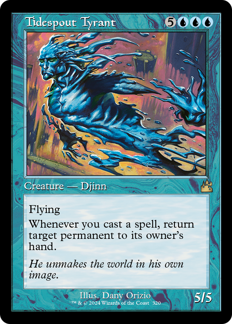 Tidespout Tyrant (Retro Frame) [Ravnica Remastered] | Gamers Paradise