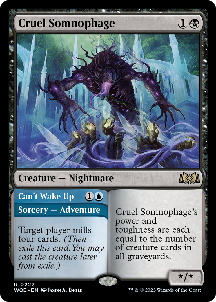 Cruel Somnophage // Can't Wake Up [Wilds of Eldraine] | Gamers Paradise