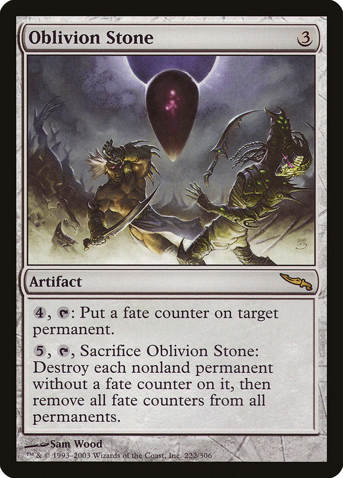 Oblivion Stone [Mirrodin] | Gamers Paradise